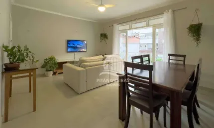 Apartamento com 3 dormitórios à venda, 100 m² na Praia das Pitangueiras - Guarujá/SP