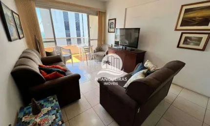 Apartamento com 3 dormitórios à venda, 110 m² - astúrias - guarujá/sp