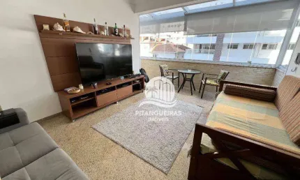Cobertura com 1 dormitório à venda, 75 m² - Pitangueiras - Guarujá/SP