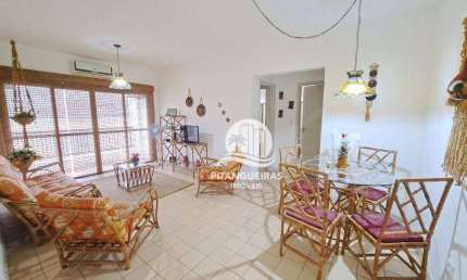 Apartamento com 2 dormitórios para alugar, 85 m² por R$ 3.802,00/mês - Tombo - Guarujá/SP