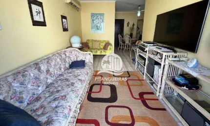 Apartamento com 3 dormitórios à venda, 98 m² - astúrias - guarujá/sp
