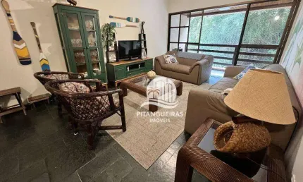 Apartamento com 3 dormitórios à venda, 120 m² - pitangueiras - guarujá/sp