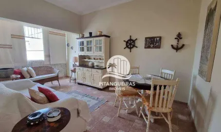 Apartamento com 1 dormitório para alugar, 48 m² - Pitangueiras - Guarujá/SP