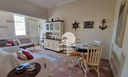 Apartamento com 1 dormitório à venda, 48 m² - pitangueiras - guarujá/sp