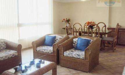 Apartamento com 3 dormitórios à venda, 140 m²  - Pitangueiras - Guarujá/SP