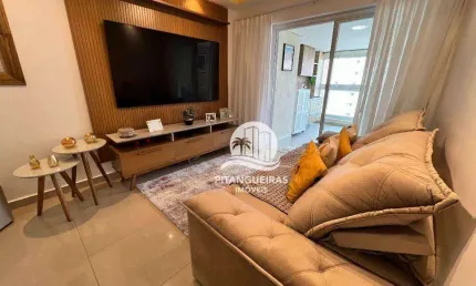 Apartamento com 2 dormitórios à venda, 90 m² - astúrias - guarujá/sp