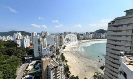 Apartamento com 3 dormitórios à venda, 117 m² - astúrias - guarujá/sp