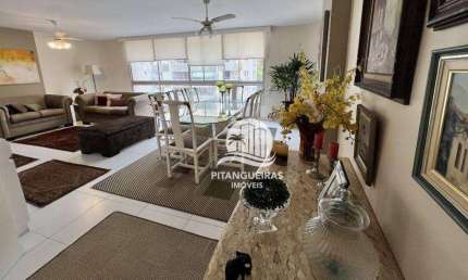 Apartamento com 3 dormitórios para alugar, 140 m² - Pitangueiras - Guarujá/SP