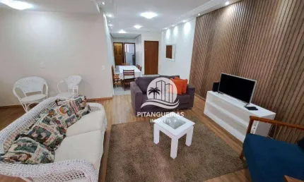 Apartamento com 3 dormitórios à venda, 130 m²  - Pitangueiras - Guarujá/SP