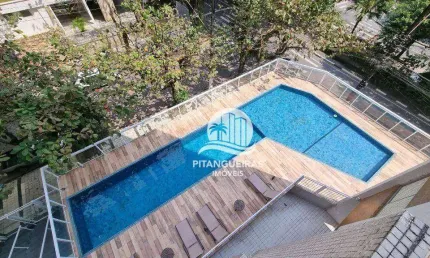 Apartamento com 3 dormitórios à venda, 140 m² - pitangueiras - guarujá/sp