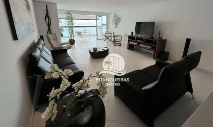 Apartamento com 3 dormitórios para alugar, 184 m² - Pitangueiras - Guarujá/SP