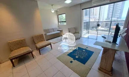 Apartamento com 3 dormitórios à venda, 120 m² - astúrias - guarujá/sp