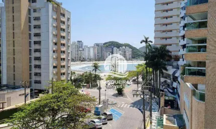 Apartamento com 3 dormitórios à venda, 110 m² - astúrias - guarujá/sp