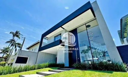 Casa com 5 dormitórios à venda, 490 m² - perequê - guarujá/sp