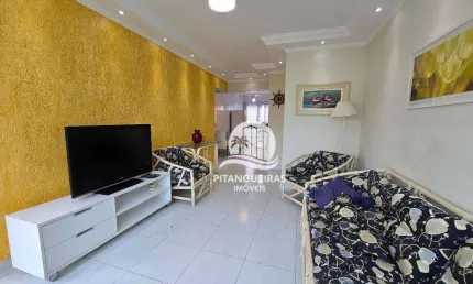 Apartamento com 3 dormitórios à venda, 110 m² - Pitangueiras - Guarujá/SP