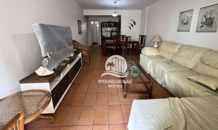 Apartamento com 3 dormitórios à venda, 120 m² - pitangueiras - guarujá/sp