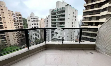 Apartamento com 3 dormitórios à venda, 115 m²  - pitangueiras - guarujá/sp