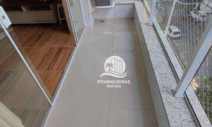 Apartamento com 3 dormitórios à venda, 85 m² - Pitangueiras - Guarujá/SP