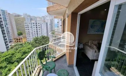 Apartamento com 3 dormitórios à venda, 130 m² - Pitangueiras - Guarujá/SP