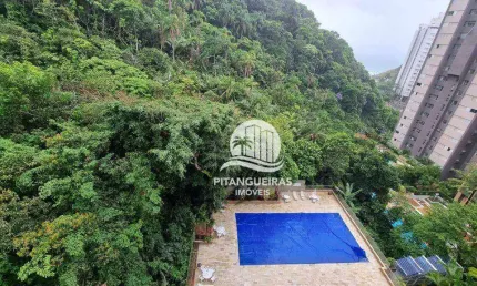 Apartamento com 4 dormitórios à venda, 140 m² - pitangueiras - guarujá/sp