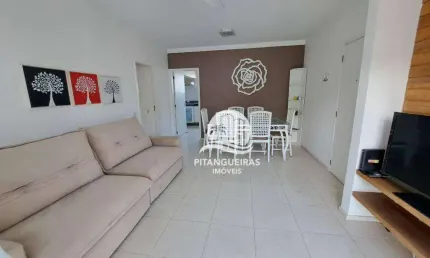 Apartamento com 3 dormitórios à venda, 110 m² por r$ 650.000,00 - pitangueiras - guarujá/sp