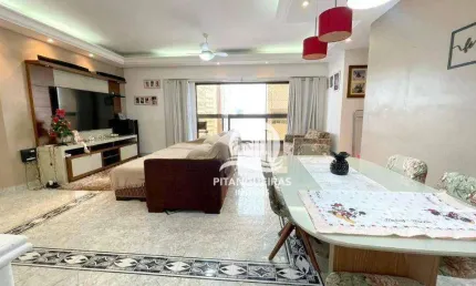 Apartamento com 4 dormitórios à venda, 136 m² - Astúrias - Guarujá/SP