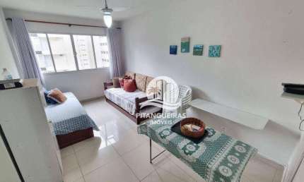 Apartamento com 1 dormitório à venda, 50 m² - Pitangueiras - Guarujá/SP