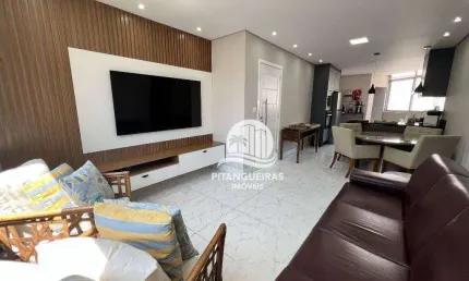 Apartamento com 2 dormitórios à venda, 85 m² - Pitangueiras - Guarujá/SP