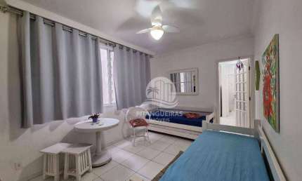 Kitnet para alugar, 40 m² por R$ 2.602,00/mês - Pitangueiras - Guarujá/SP