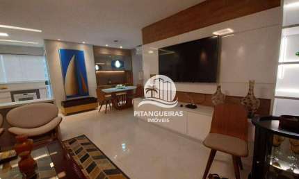 Apartamento com 3 dormitórios à venda, 120 m² por R$ 700.000,00 - Pitangueiras - Guarujá/SP