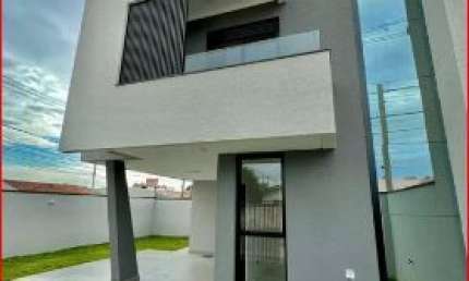 Casa com 3 quartos à venda na Rua Aníbal Silva, 1501, Parque da Fonte, São José dos Pinhais