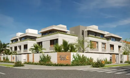 Triplex com Gardem em construção - Água Verde - Curitiba