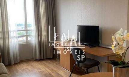 Flat com 1 dormitório, 37 m² - venda por R$ 270.000,00 ou aluguel por R$ 3.500,00/mês - Centro - Guarulhos/SP