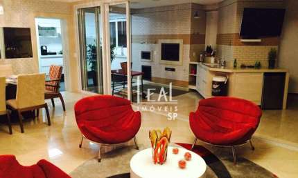 Apartamento com 4 dormitórios à venda, 297 m² por R$ 4.999.000,00 - Jardim Anália Franco - São Paulo/SP