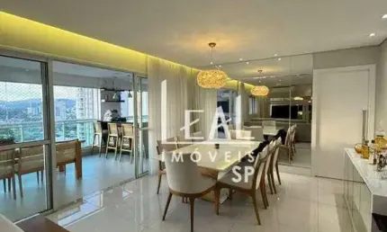 Apartamento com 3 dormitórios à venda, 168 m² por r$ 2.200.000,00 - jardim santa mena - guarulhos/sp