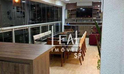 Apartamento com 3 dormitórios à venda, 169 m² por R$ 2.200.000,00 - Jardim Santa Mena - Guarulhos/SP