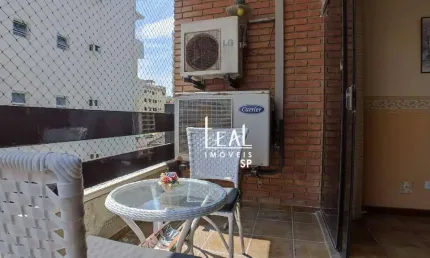Apartamento com 1 dormitório, 160 m² - venda por R$ 550.000 ou aluguel por R$ 4.200/mês - Balneário Cidade Atlântica - Guarujá/SP