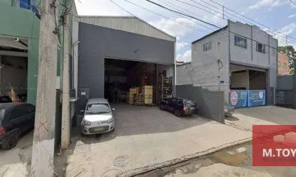 Galpão para alugar, 350 m² por r$ 9.500,00/mês - cidade jardim cumbica - guarulhos/sp