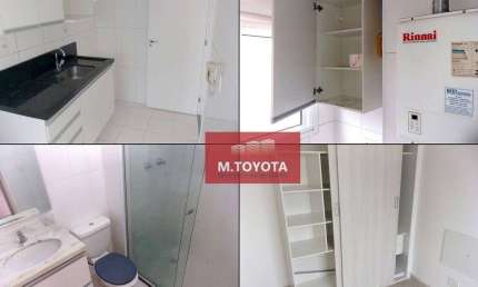 Apartamento para alugar, com 02 dormitórios e estacionamento, 55m², por R$ 1.650/mês - Vila Rio de Janeiro - Guarulhos / São Paulo
