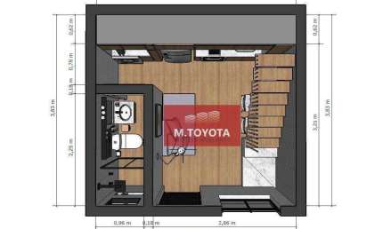 Apartamento tipo loft - para locação residencial ou comercial