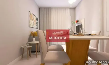 Apartamento com 3 dormitórios à venda, 50 m² por R$ 245.000,00 - Vila Nova Aparecida - Mogi das Cruzes/SP