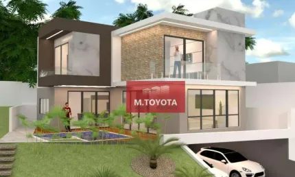 Casa com 3 dormitórios à venda, 290 m² por R$ 3.180.000,00 - Residencial Real Park - Arujá/SP