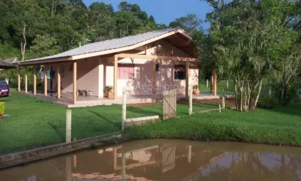 Chácara / sítio com 3 quartos à venda na Taquari de Baixo, 1001, Taquari, Campina Grande do Sul, 105 m2 por R$ 390.000