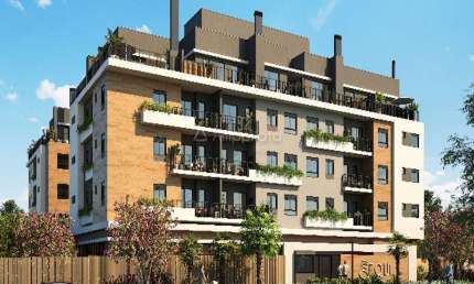 Apartamento com 2 quartos à venda na Rua Deputado Nilson Ribas, 776, Seminário, Curitiba, 67 m2 por R$ 928.997