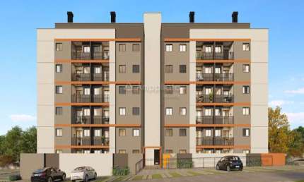 Apartamento com 2 quartos à venda na Rua Agostinho Brusamolin, 941, Cidade Industrial, Curitiba, 52 m2 por R$ 386.000