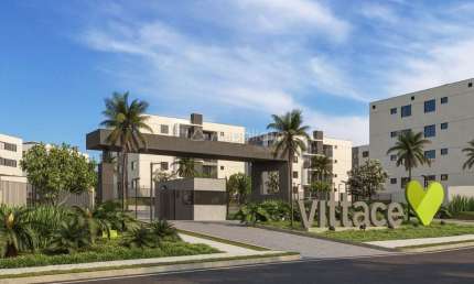 Apartamento com 2 quartos à venda na Rua José Rodrigues Pinheiro, 1911, Cidade Industrial, Curitiba, 44 m2 por R$ 326.987