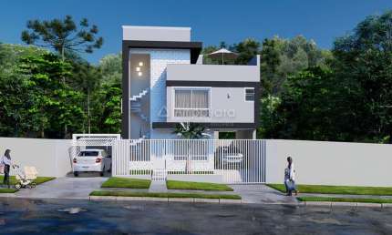 Casa com 3 quartos à venda na Rua Sargento Tadeu Czocher, 139, Uberaba, Curitiba, 120 m2 por R$ 699.900