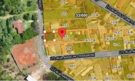 Terreno à venda na Avenida Annibale Ferrarini, 1956, Jardim Santa Cecília, Campina Grande do Sul por R$ 160.000