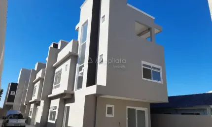 Casa em condomínio fechado com 3 quartos à venda na Rua Francisco Moro, 609, Portão, Curitiba, 113 m2 por R$ 698.000