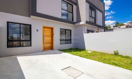 Casa em condomínio fechado com 3 quartos à venda na Rua Leon Tolstoi, 448, Lindóia, Curitiba, 147 m2 por R$ 679.000
